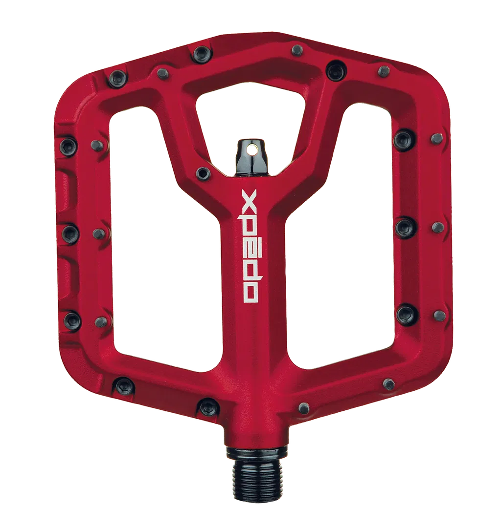 [2184020401] Xpedo Pedale Trident Rosso